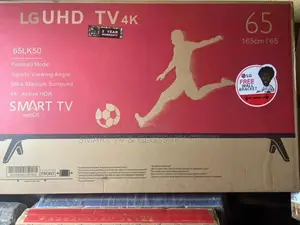 65 Inches Smart LG TV With Free Wall Bracket