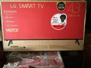 Lg Led 43 Inches Smart Tv With Free Wall Bracket