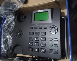 DDK Land Phone With FM Radio, Dual Sim and Backup Battery