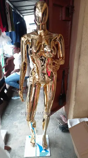 Gold Big Breast Size 12 Body Faceless Mannequin