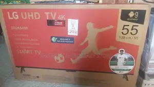 55 Inches LG Smart TV With Android and 2 Years Warranty