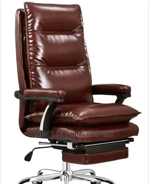 Executive Reclining Chair With Footrest.