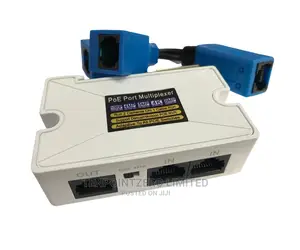 RJ45 Ethernet Cable Combiner Splitter Multiplexer, 1cable Fo