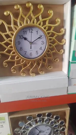 Decorative Wall Clock-Gold