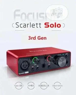 Focusrite Scarlett Solo Sound Cards
