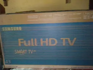 43 Inches Samsung Smart Tv Netflix, Facebook, Youtube