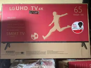 LG Smart Inches 65 TV With LG Free Wall Bracket