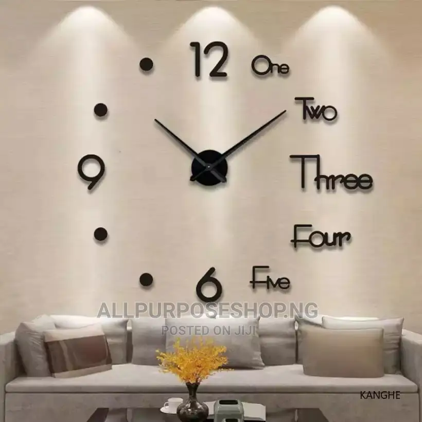 Diy 3d Wall Clock