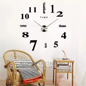 Diy 3d Wall Clock
