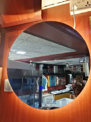 3 Lights Round LED Mirror
