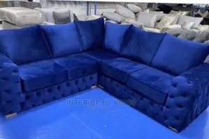 U-Shaped Chesterfield Sofa Can Come in Colors of Your