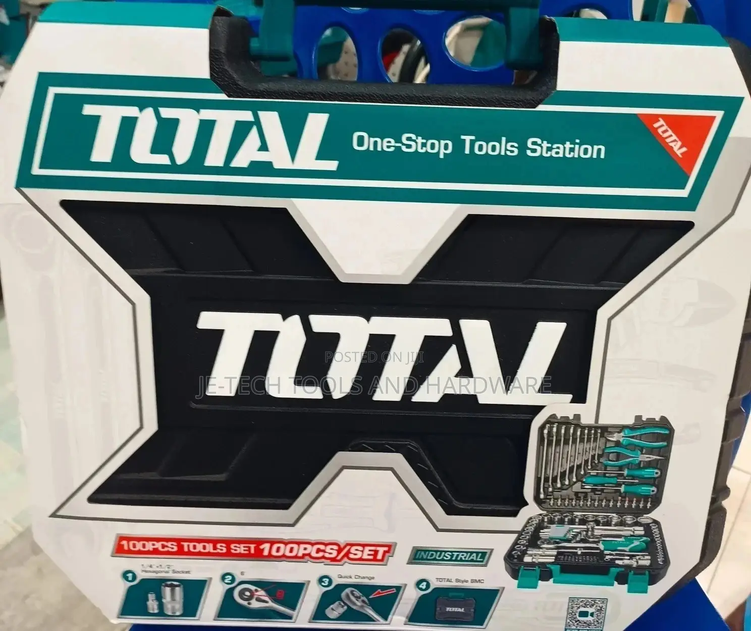 100 Pcs Tools Set Total Tools Set