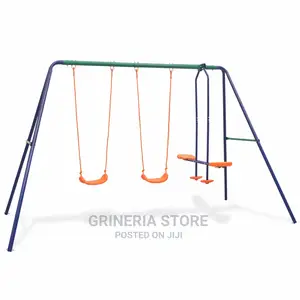 Delta Playground Swing With Seesaw