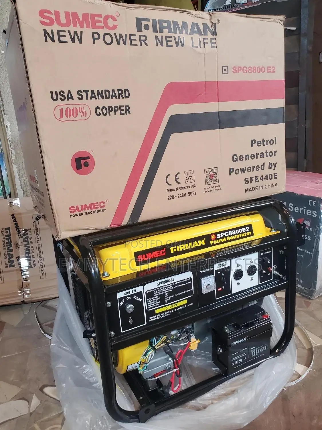 Sumec Firman Generator (13.0kva)