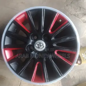 Black an Red 16 Rim