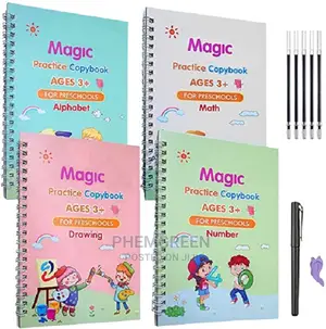 Sank Magic Practice 4in1 Reusable Calligraphy Book