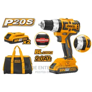 Ingco Lithium-Ion Brushless Impact Drill 20v