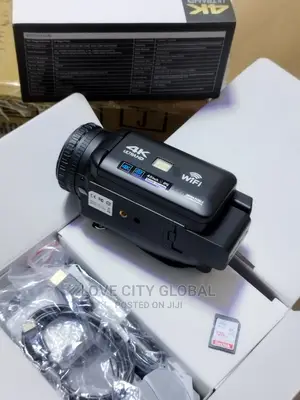 64MP Professional Digital Camera, Extra Battery 4K Camcorder