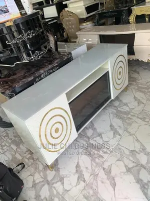 Quality New Model Fire Flame Television Stand
