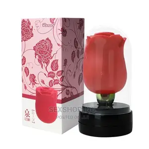 Rendes Dual Rose Vibrator, Licking+Sucking Rose Vibrator