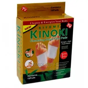 Kinoki Detox Foot Pads Ginger Plus Salt- 10pads