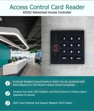Kr202 Wiegand Card Reader 125khz Rfid Reader for Access Cont