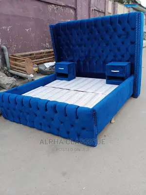 Classique Padded Bed Frame and Drawer