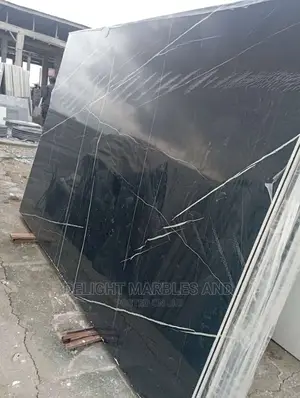 Absolute Black Stripe Marble