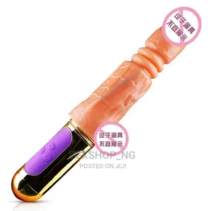 Rechargeable Extra Power Thrusting Dildo Vibrator