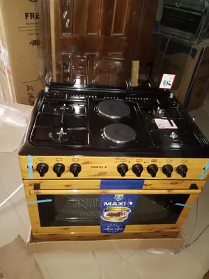 Maxi60*90 (4+2) Wood Finish Gas Cooker