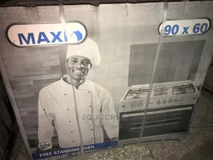 Maxi Free Standing Gas Cooker- MAXI 60X90 6B Inox Silver