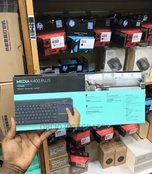 Logitech Plus Wireless Keyboard With Built-in Touchpad