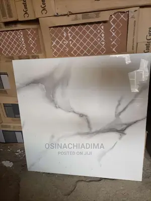 White Carala 60x60 Spanish Floor Tiles