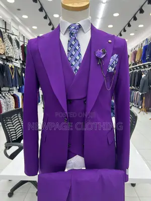 Exclusive 3pcs Turkish Suit + Free Premium Tie or Metal Cuff