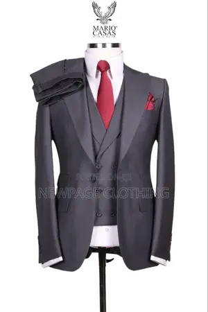 Exclusive 3pcs Turkish Suit + Free Premium Tie or Metal Cuff