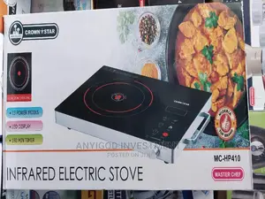 Master Chef Infrared Electric Stove 2200w Single