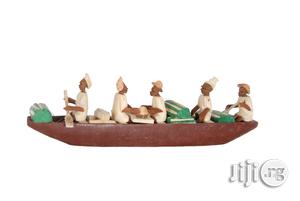 5 Passengers African Boat Art Work Design