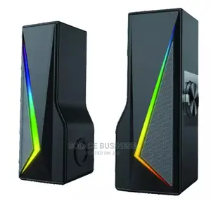 Bluetooth Line in Speakers, RGB Luminous