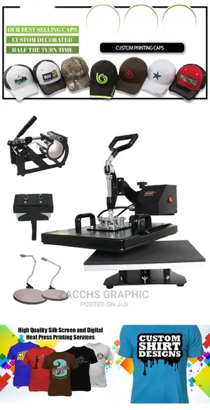 5 in 1 Combo Heat Press Machine HP5IN1-3