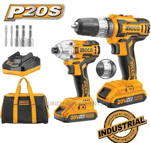 Ingco Combo Kit Cordless Drill + Impact Driver CKLI2006