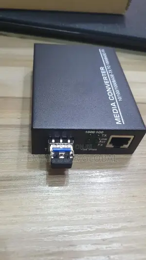 Fiber 10/100/1000mbps to SFP Media Converter