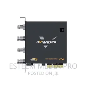 AVMATRIX VC41 4-Ch 3g-Sdi Pcie Capture Card.