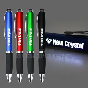 Led Light Up Logo Stylus Pen Moq:100pcs
