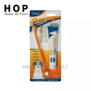 Pet Dog Cat Toothpaste Dental Care Set
