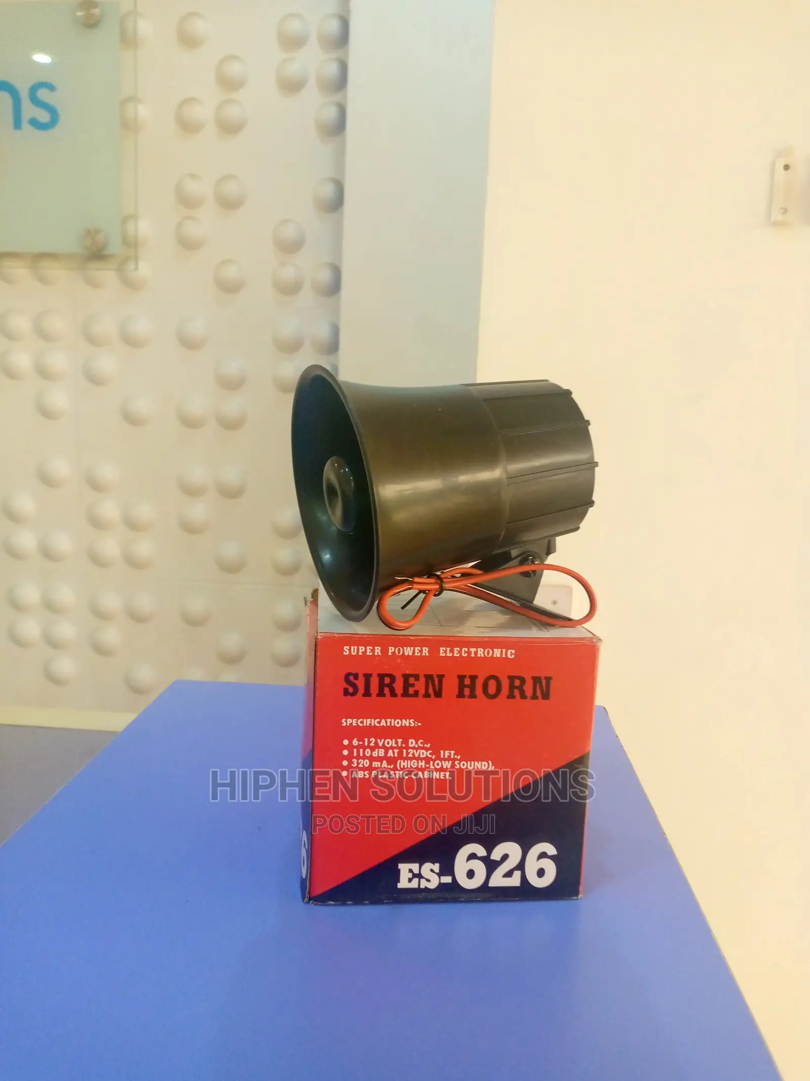 Adjustable Angle Siren Alarm With Wire