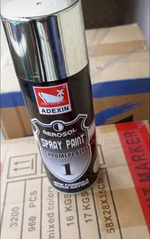 Silver Spray Pain(Chrome Plate)