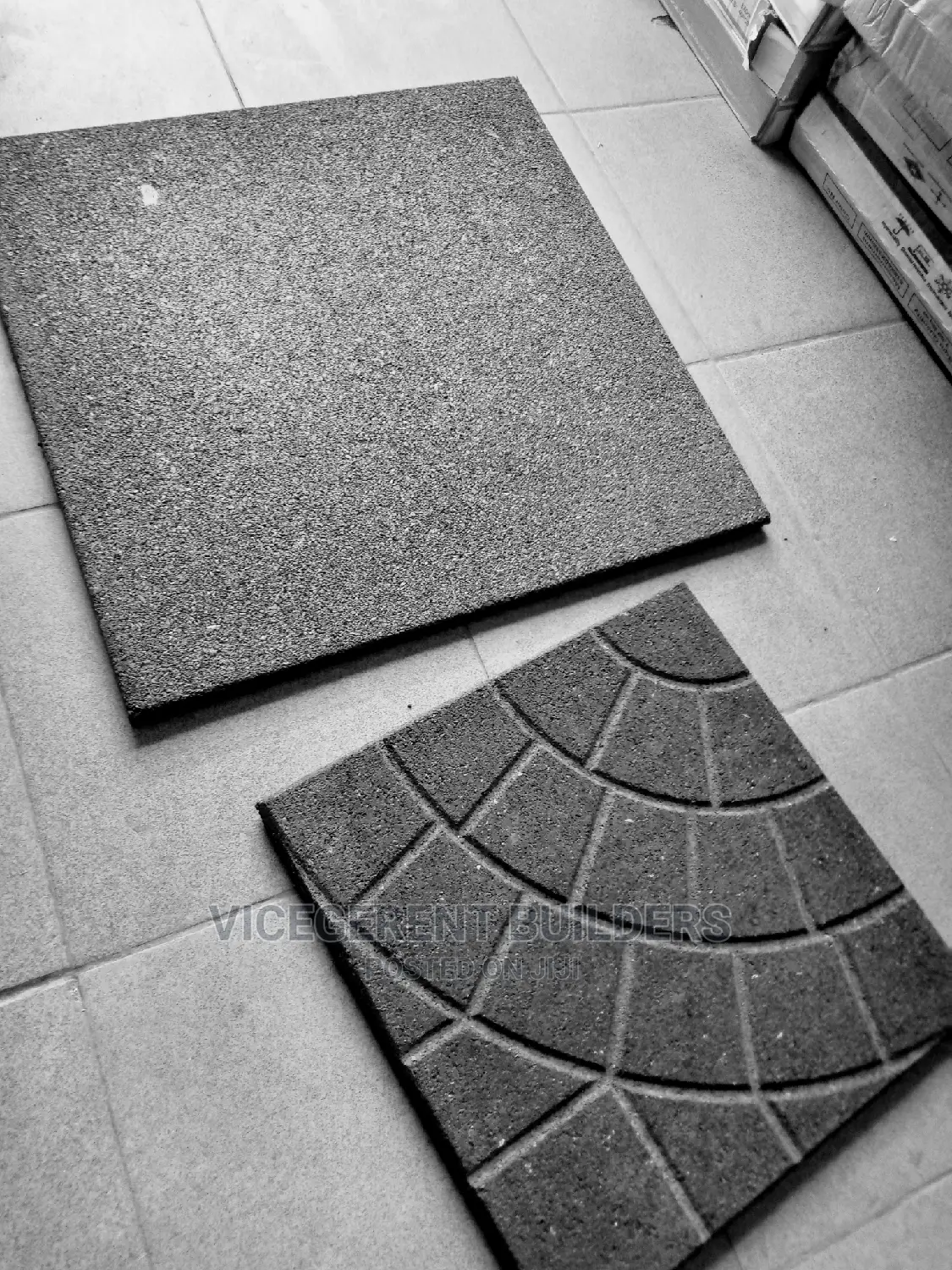 Turtle Shell Rubber Tiles