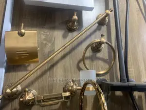 Bathroom Accessories Gold