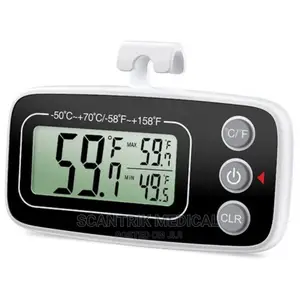 Portable Digital Freezer Room Thermometer Waterproof