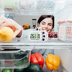Freezer Fridge Thermometer LCD Temperature Monitor